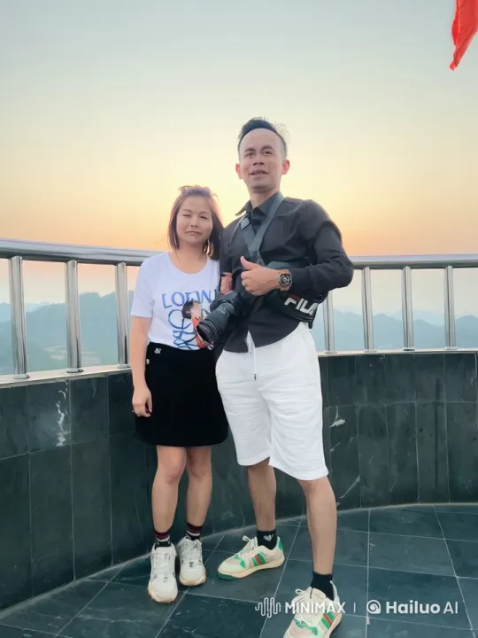 Kungfu Display with Scenic Mountain Sunset Background – AI Generated Video | Hailuo AI