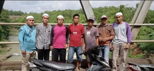 Seven Men Display Martial Arts Skills on Bridge – AI Generated Video | Hailuo AI
