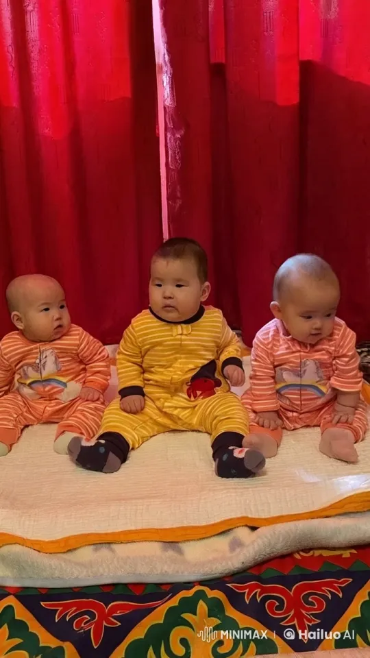 Babies Playfully Engage in Imaginary Kungfu Fight – AI Generated Video | Hailuo AI