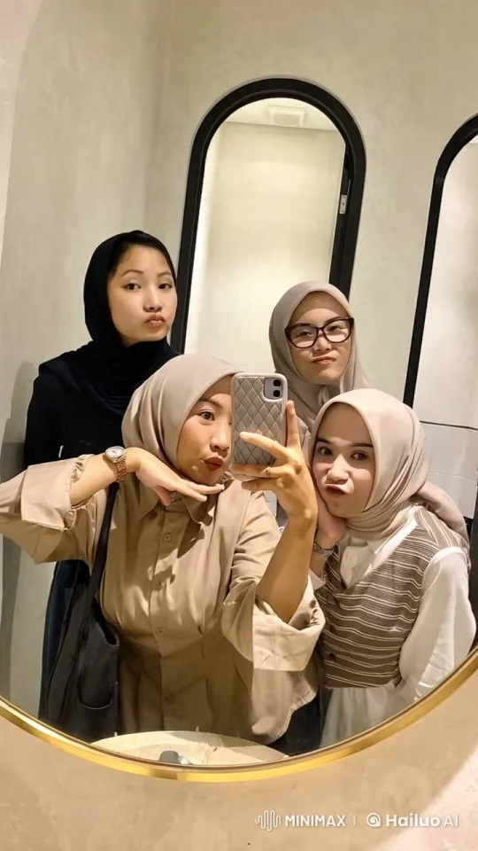 Women Demonstrate Kungfu Techniques in Mirror Reflection – AI Generated Video | Hailuo AI