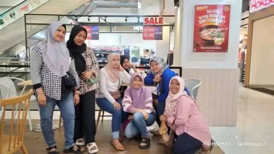 Women Practice Kung Fu in Shopping Mall – AI Generated Video | Hailuo AI