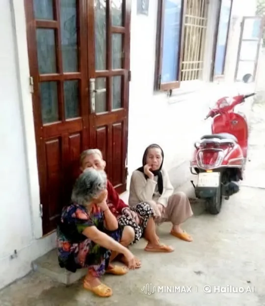 Women's Heated Argument Next to Red Motorbike – AI Generated Video | Hailuo AI