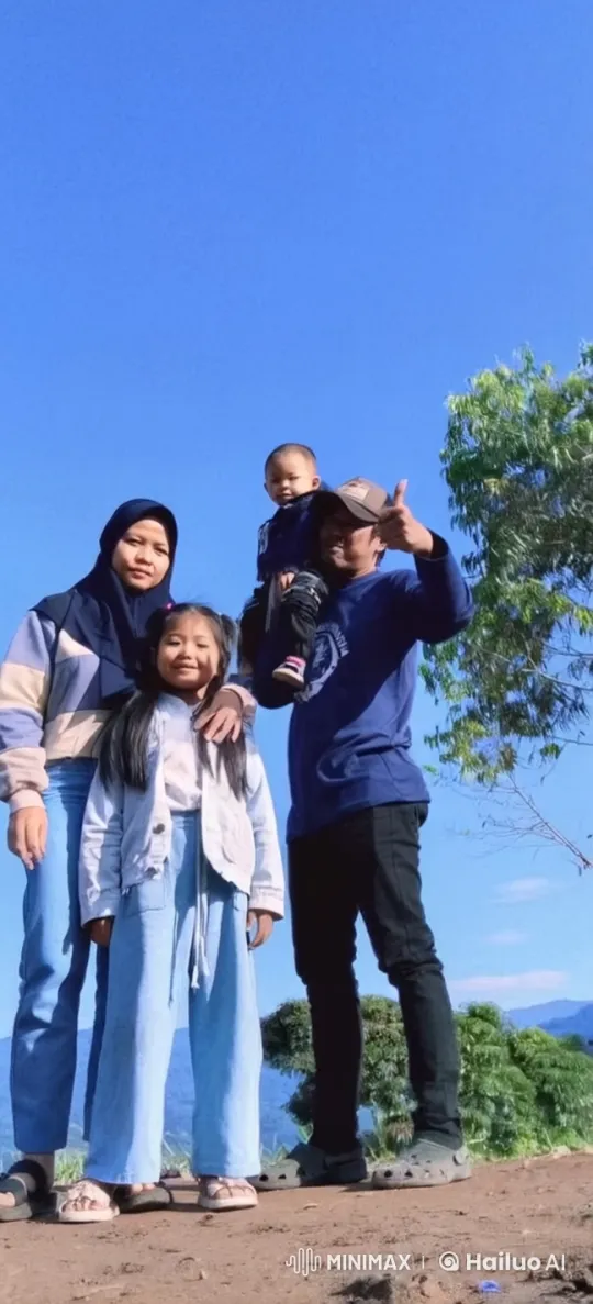 Family Performs Kungfu in Scenic Outdoor Setting – AI Generated Video | Hailuo AI