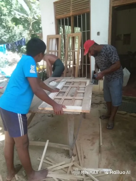 Martial Arts Woodworking Workshop with Combat Practice – AI Generated Video | Hailuo AI