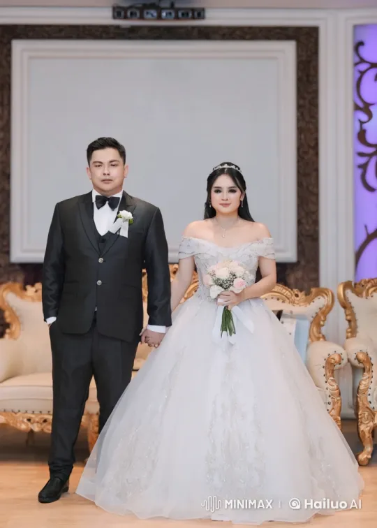 Wedding Fight to Kiss: Bride and Groom's Kung Fu Romance – AI Generated Video | Hailuo AI