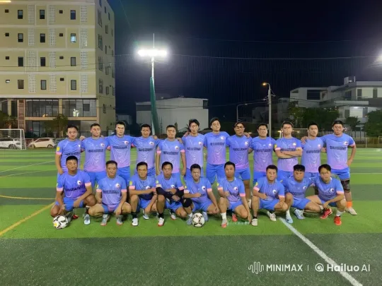 Football Players Blend Martial Arts in Night Soccer Field – AI Generated Video | Hailuo AI