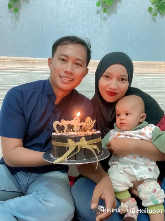 Family Celebration with Cake, Hugs, and Playful Kungfu – AI Generated Video | Hailuo AI