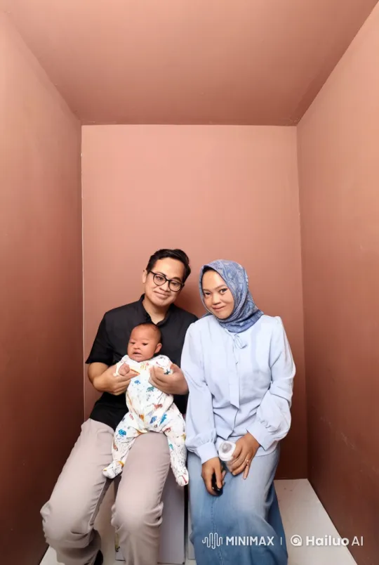 Family Kung Fu Performance in Pink Room – AI Generated Video | Hailuo AI