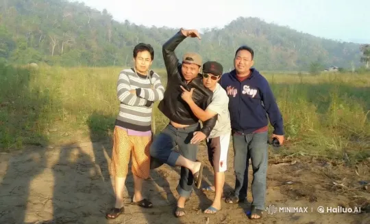 Kung Fu Masters Displaying Skills in Open Field – AI Generated Video | Hailuo AI