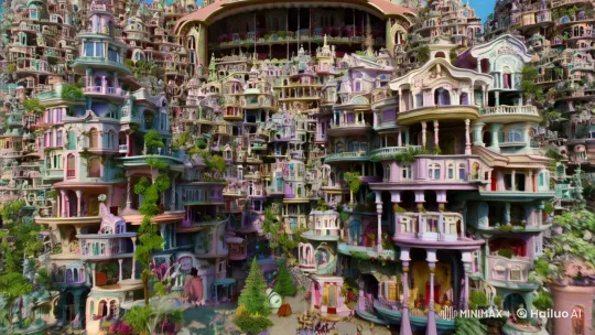 Dream House: A Surreal Architectural Fantasy – AI Generated Video | Hailuo AI
