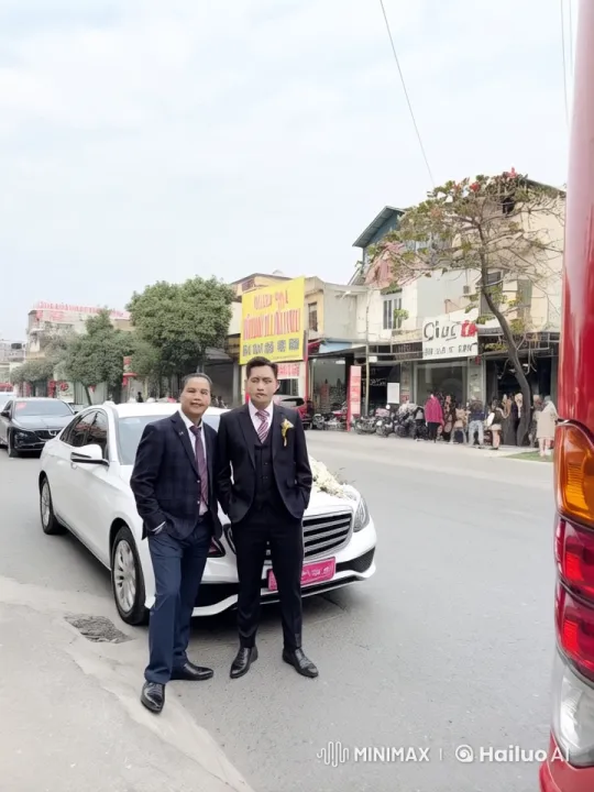 Formal Suits Perform Kungfu on Busy Street – AI Generated Video | Hailuo AI