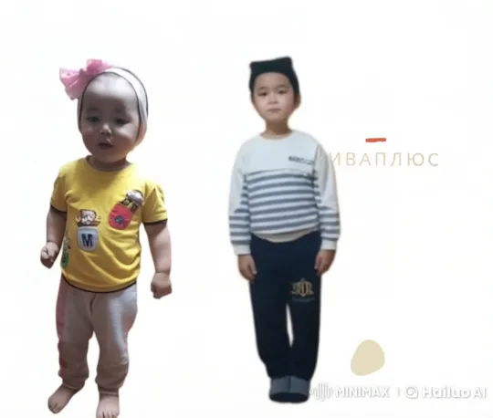 Children's Animated Kung Fu Sparring in Live2D – AI Generated Video | Hailuo AI