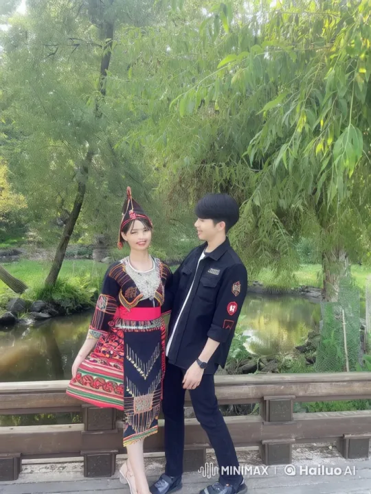 Serene Park Kungfu Showdown in Live2D Animation – AI Generated Video | Hailuo AI