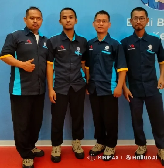 Team Displaying Synchronized Kungfu Moves – AI Generated Video | Hailuo AI