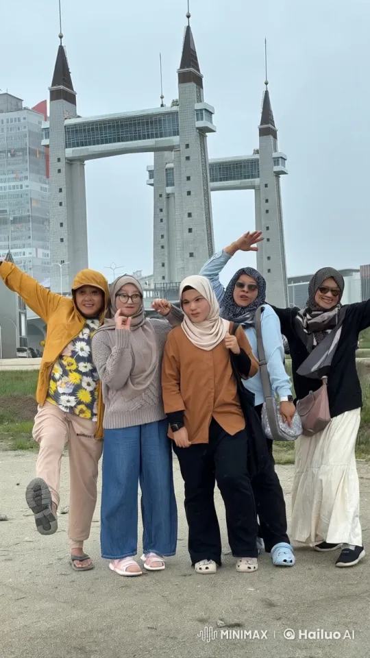 Kung Fu Practitioners Perform Dynamic Sequence in Front of Drawbridge – AI Generated Video | Hailuo AI