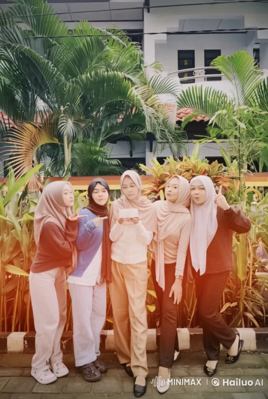 Friends' Animated Kung Fu Fight in Lush Palm Setting – AI Generated Video | Hailuo AI