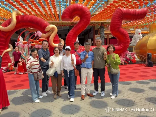 Group Celebrates with Playful Poses and Laughter – AI Generated Video | Hailuo AI