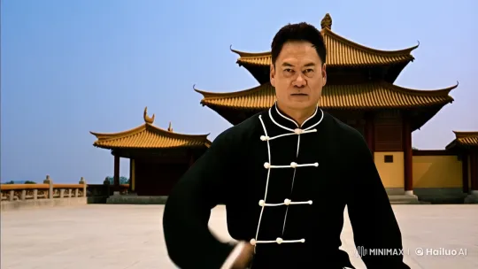Masterful Kungfu Display in Serene Courtyard – AI Generated Video | Hailuo AI