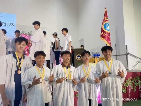 Graduation Ceremony with Martial Arts Celebration – AI Generated Video | Hailuo AI