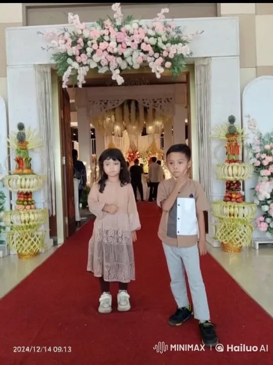 Children Perform Kungfu at Wedding Entrance – AI Generated Video | Hailuo AI