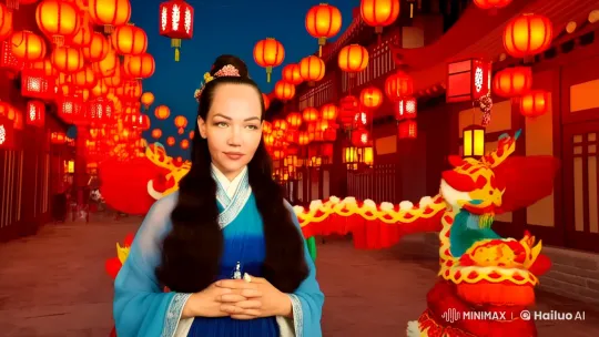 Chinese Festivals Through a Woman's Journey – AI Generated Video | Hailuo AI