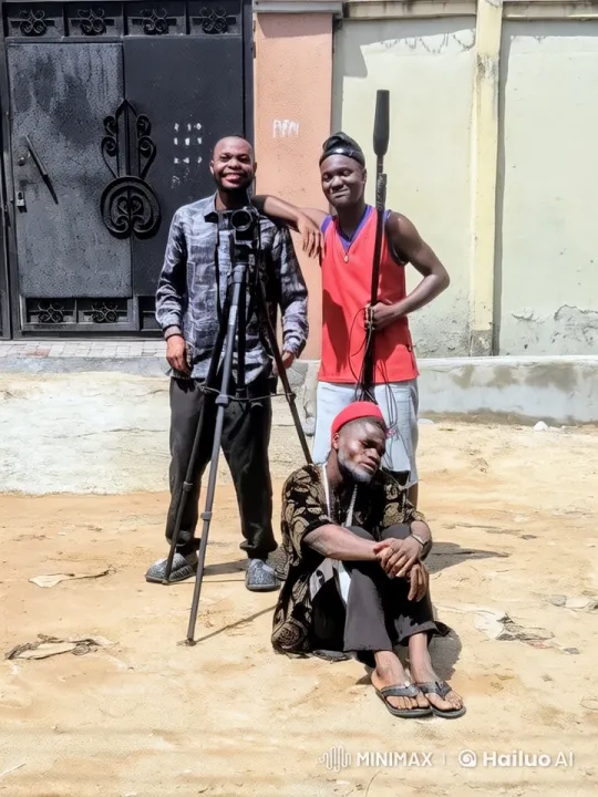 Traditional Attire Fight: Live2D Outdoor Confrontation – AI Generated Video | Hailuo AI