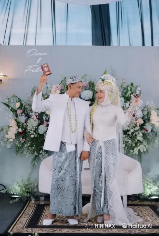 Wedding Couple Showcases Martial Arts Skills on Stage – AI Generated Video | Hailuo AI