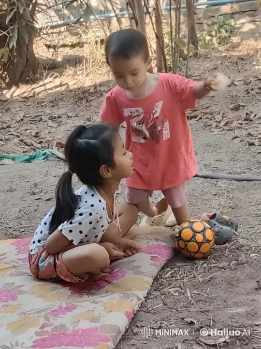 Children's Playful Kung Fu Duel in Autumn Leaves – AI Generated Video | Hailuo AI
