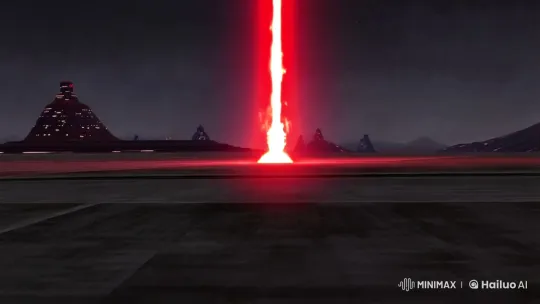 Dynamic Camera Work Intensifies Lightsaber Scene – AI Generated Video | Hailuo AI