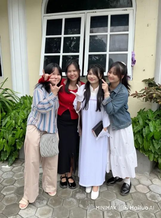 Four Girls Showcase Martial Arts in Live2D Animation – AI Generated Video | Hailuo AI