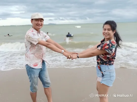 Martial Arts Battle on the Beach – AI Generated Video | Hailuo AI