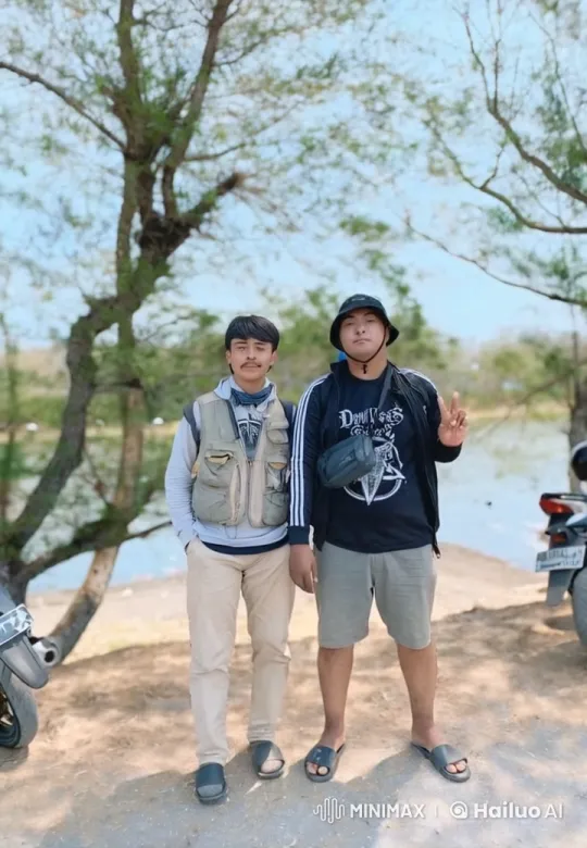 Outdoor Kungfu Display by Two Practitioners – AI Generated Video | Hailuo AI