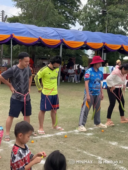 Animated Vegetable Swing Competition – AI Generated Video | Hailuo AI