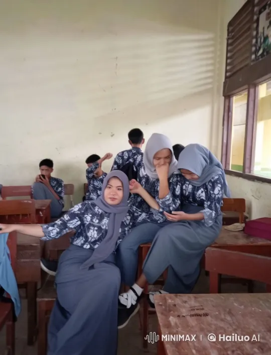 Students Practice Kung Fu with Playful Energy in Classroom – AI Generated Video | Hailuo AI