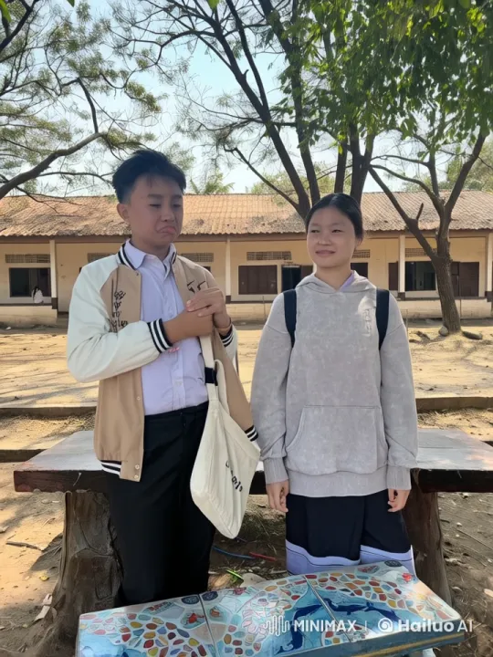 Young Martial Artists Perform Energetic Kung-Fu in Rustic Setting – AI Generated Video | Hailuo AI