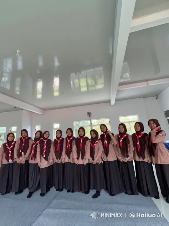 Live2D Animated Kung Fu Display by Uniformed Students – AI Generated Video | Hailuo AI