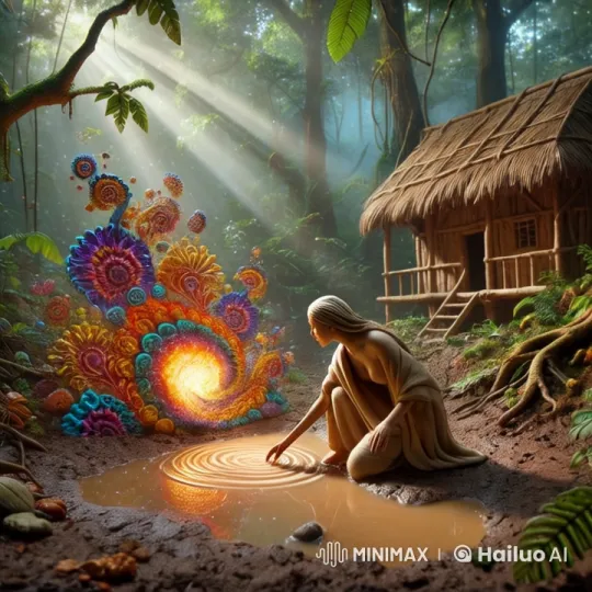 Mystical Woman Enchants Forest with Melodic Song – AI Generated Video | Hailuo AI