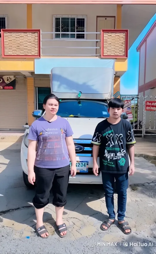 Two Men Engage in Playful Fight on Sunny Day – AI Generated Video | Hailuo AI