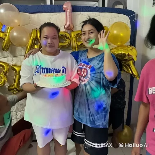 Lively Birthday Celebration in Live2D with Joyful Atmosphere – AI Generated Video | Hailuo AI