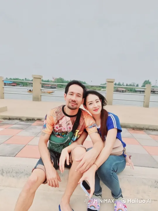 Young Couple Enjoying a Serene Riverside Moment – AI Generated Video | Hailuo AI