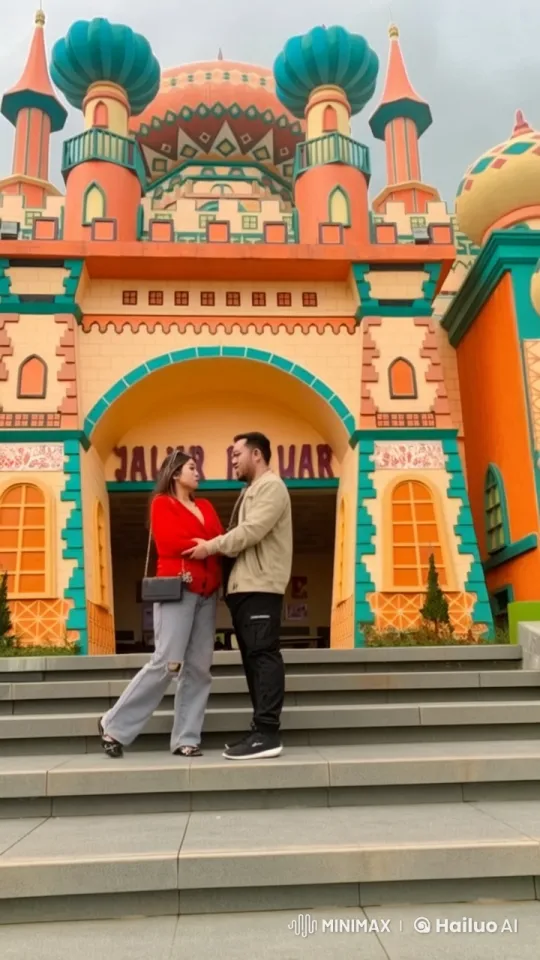 Live2D Animated Kungfu Fight in Vibrant Castle Setting – AI Generated Video | Hailuo AI