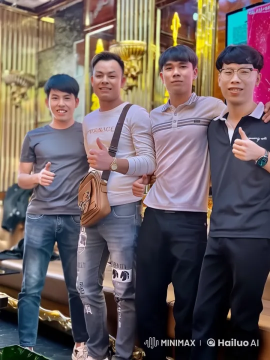 Live2D Animated Men Showcase Martial Arts in Elegant Room – AI Generated Video | Hailuo AI