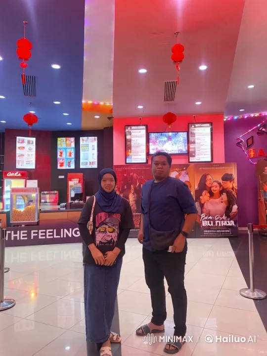 Kungfu Fight in Vibrant Cinema Lobby – AI Generated Video | Hailuo AI