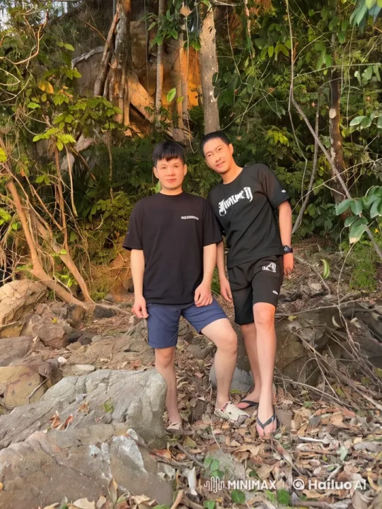 Dynamic Kungfu Display in Natural Rocky Landscape – AI Generated Video | Hailuo AI