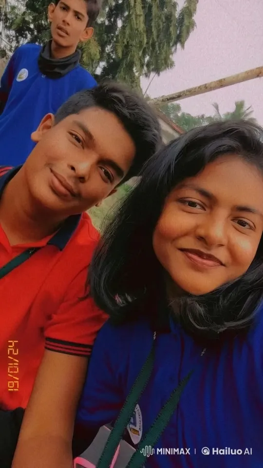 Friends Share Tender Moment with a Gentle Kiss – AI Generated Video | Hailuo AI