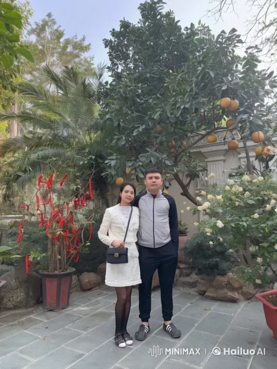 Animated Fight Scene in a Serene Garden Setting – AI Generated Video | Hailuo AI