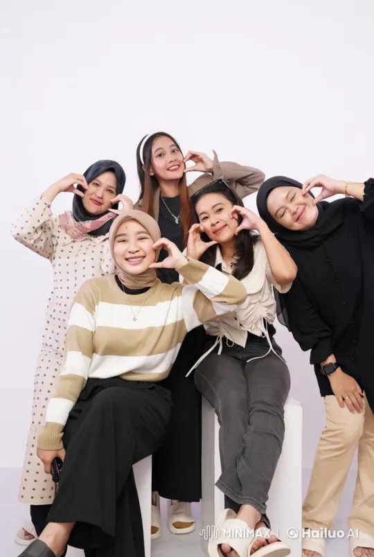 Live2D Video: Cheerful Women Perform Playful Kungfu – AI Generated Video | Hailuo AI