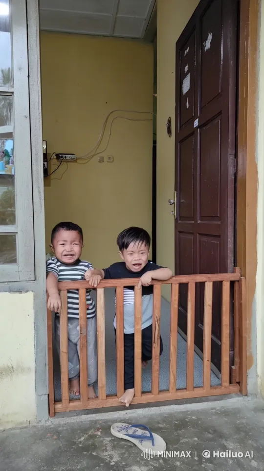Children Mimic Martial Arts in Serene Setting – AI Generated Video | Hailuo AI