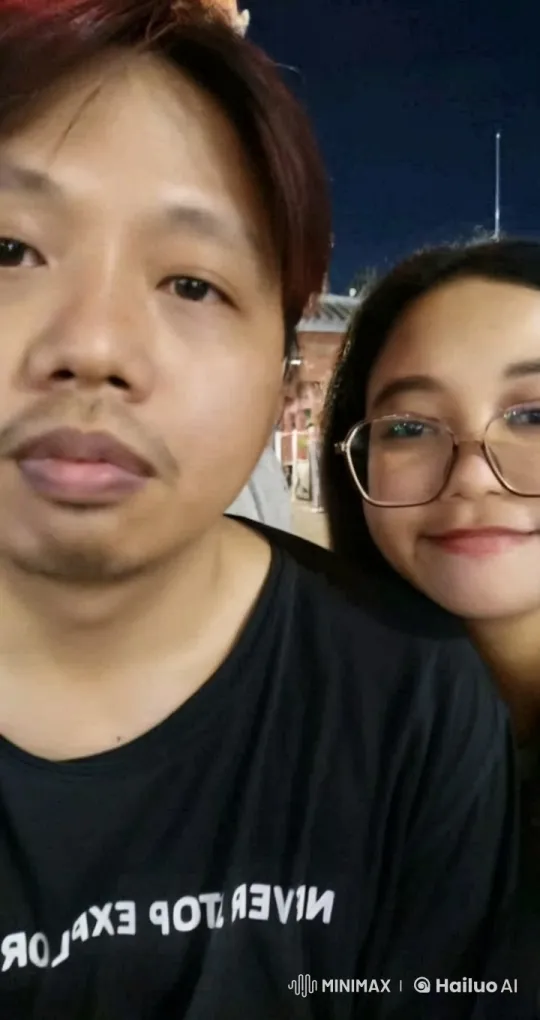 Intimate Evening Reflection: Two Stand Together in Serenity – AI Generated Video | Hailuo AI