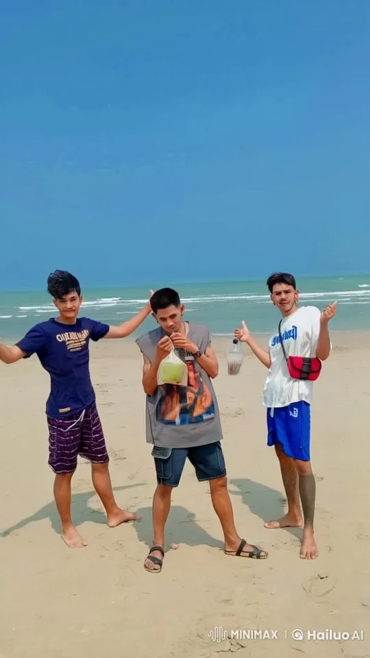 Beach Setting Kung Fu Showdown in Live2D Animation – AI Generated Video | Hailuo AI